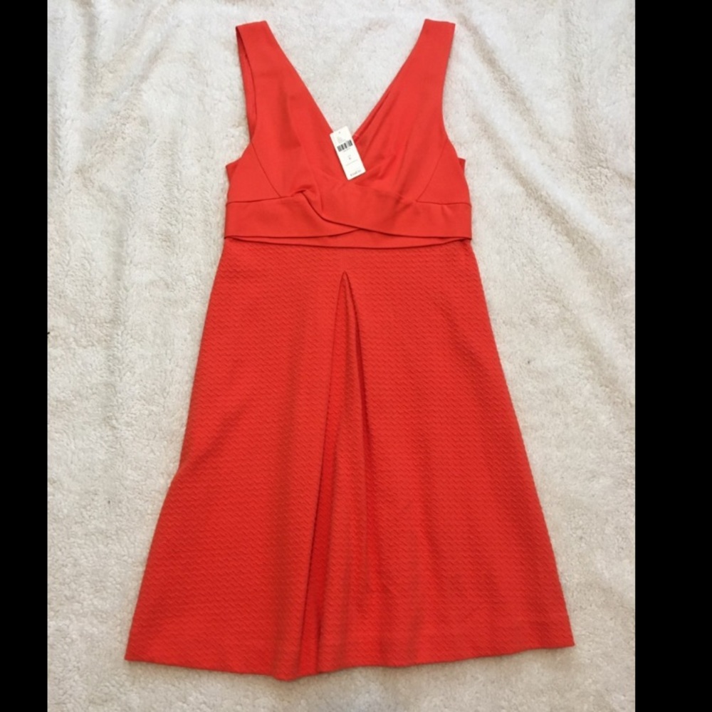 Anthropologie HD Orange Dress size 6 NWT